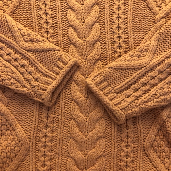 Madewell Slope Cableknit Pull-over sweater - Picture 4 of 5